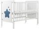 Ліжко Babyroom Зірочка Z-01 відкидний бік, колеса бук білий Z-01 b фото 2