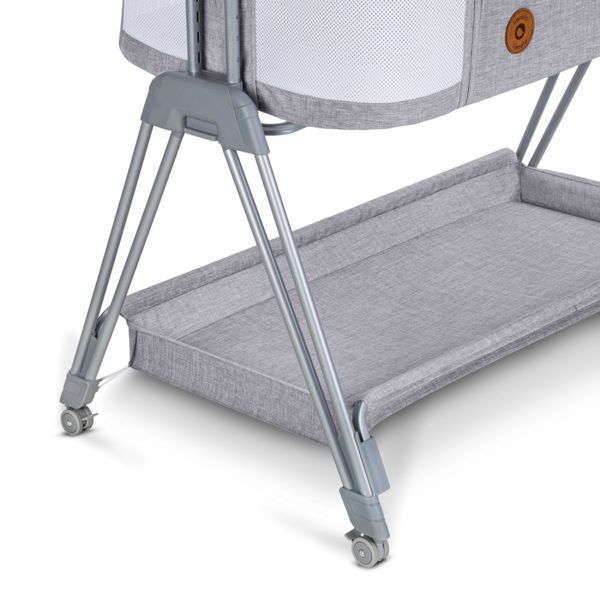 Ліжечко Lionelo LUNA  LO-LUNA GREY CONCRETE фото