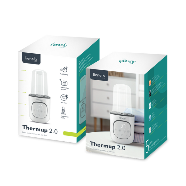 Lionelo Thermup 2.0 White - Підігрівач пляшечок і стерилізатор Lionelo Thermup 2.0 White фото