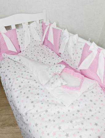 Набір в ліжечко Bonna Demure Рожевий Demure Rozovyy фото