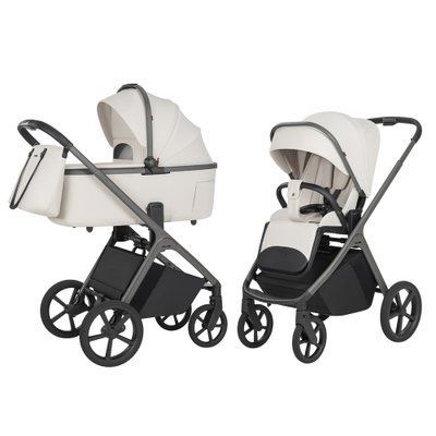 Коляска універсальна CARRELLO Vector CRL-6700 2в1 Zephyr Beige CRL-6700 2в1 Zephyr Beige фото
