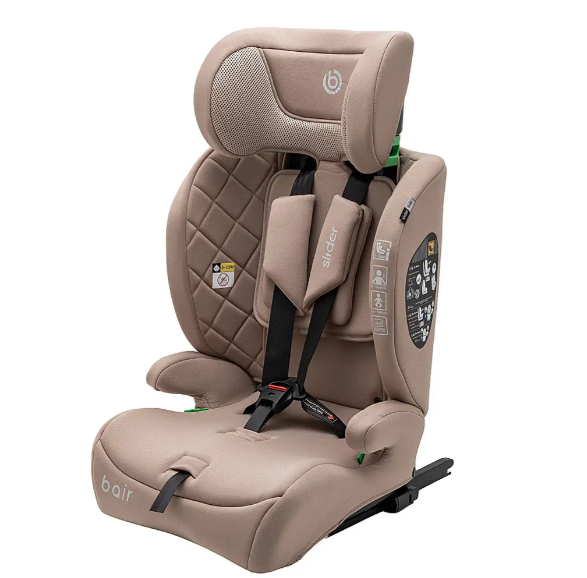 Автокрісло Bair Slider i-size Iso-fix BS-05 beige 682003 фото