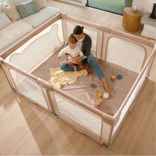 Lionelo Florence Easy Fold Beige Sand - манеж Lionelo Florence Easy Fold Beige Sand фото
