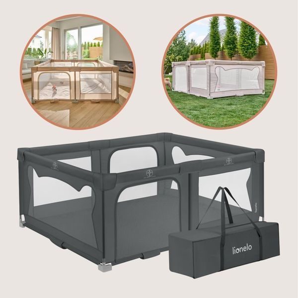 Lionelo Florence Easy Fold Beige Sand - манеж Lionelo Florence Easy Fold Beige Sand фото