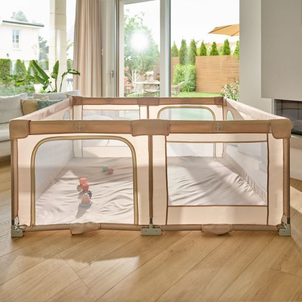Lionelo Florence Easy Fold Beige Sand - манеж Lionelo Florence Easy Fold Beige Sand фото