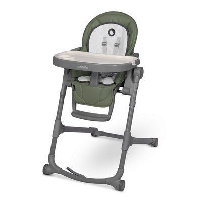 Стілець для годування Lionelo CORA PLUS LO-CORA PLUS GREEN OLIVE фото