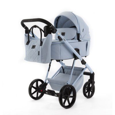 Коляска универсальная 2 в 1 Adamex Delta DN-1 sky  DN11101 фото