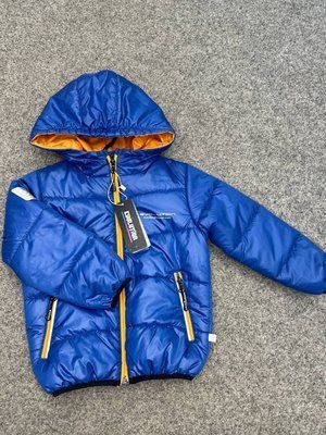 Куртка дитяча демісезонна блакитна blue jacket фото