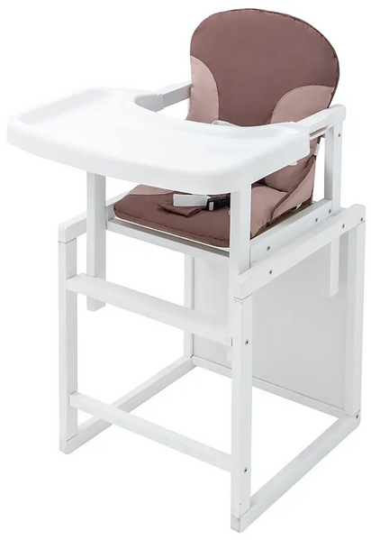 Стільчик-трансформер Babyroom Поні-240 білий шоколад / капучино  625749 фото