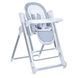 Стульчик для кормления-качели ME 1102 DEBUT Gentle Gray ME 1102 Gentle Gray фото