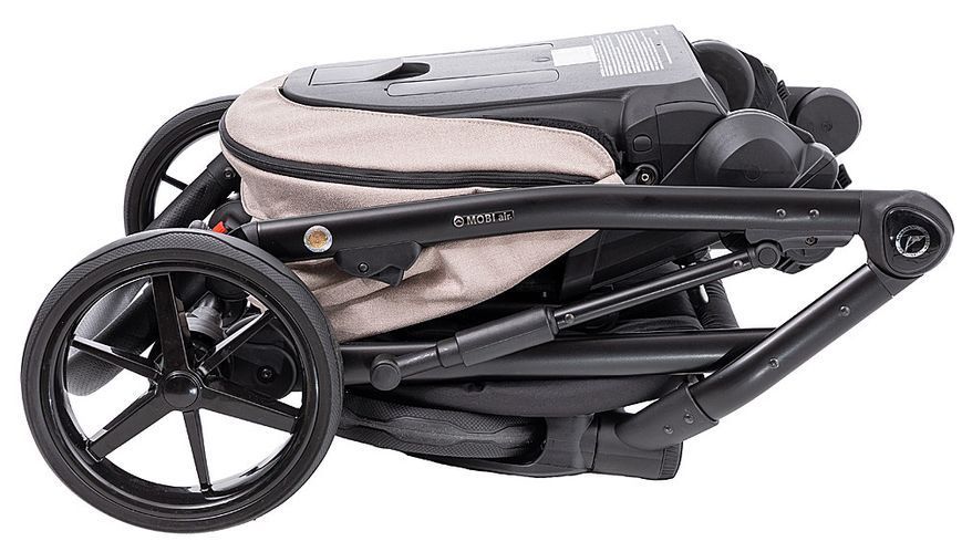 Коляска 2 в 1 Adamex Mobi Air Thermo New Lux PS-18 бежевый 681085 фото
