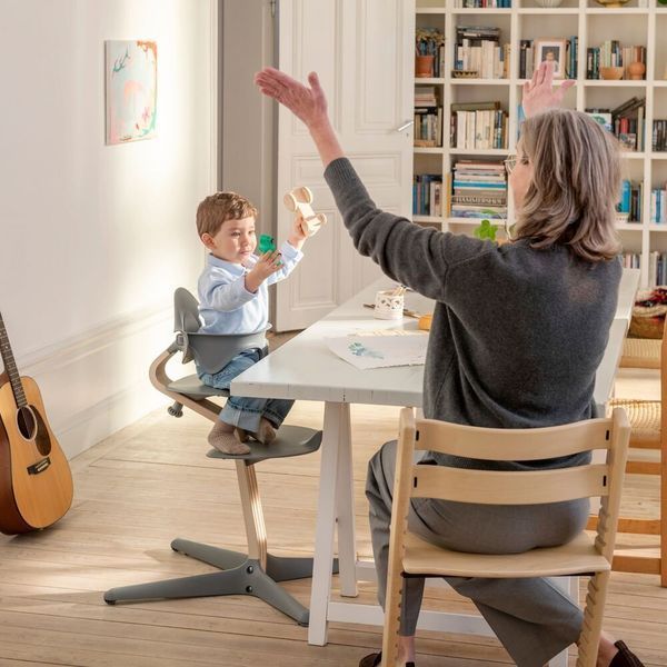 Спинка з обмежувачем Stokke Nomi Grey 626103 фото