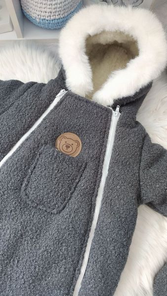 Зимовий комбінезон конверт мішечок EILiz Чорний Winter envelope EILiz Black фото