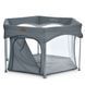 Манеж ME 1195 SWIFT 6 Dark Gray ME 1195 Dark Gray фото 4