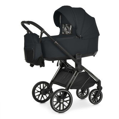 Коляска універсальна 2 в 1 El Camino PRESTIGE ME 1124-3 Black ME 1124-3 Black фото