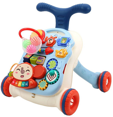 Каталка-ходунки 2в1. Musical Stroller N6038B N6038B фото