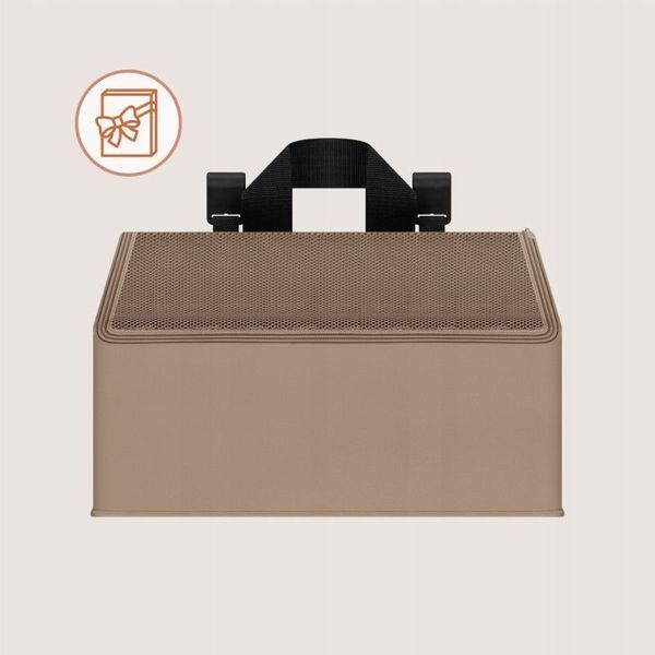 Lionelo Sidepocket Medium Beige - Органайзер для ліжечка Lionelo Sidepocket Medium Beige фото