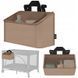 Lionelo Sidepocket Medium Beige - Органайзер для ліжечка Lionelo Sidepocket Medium Beige фото 1