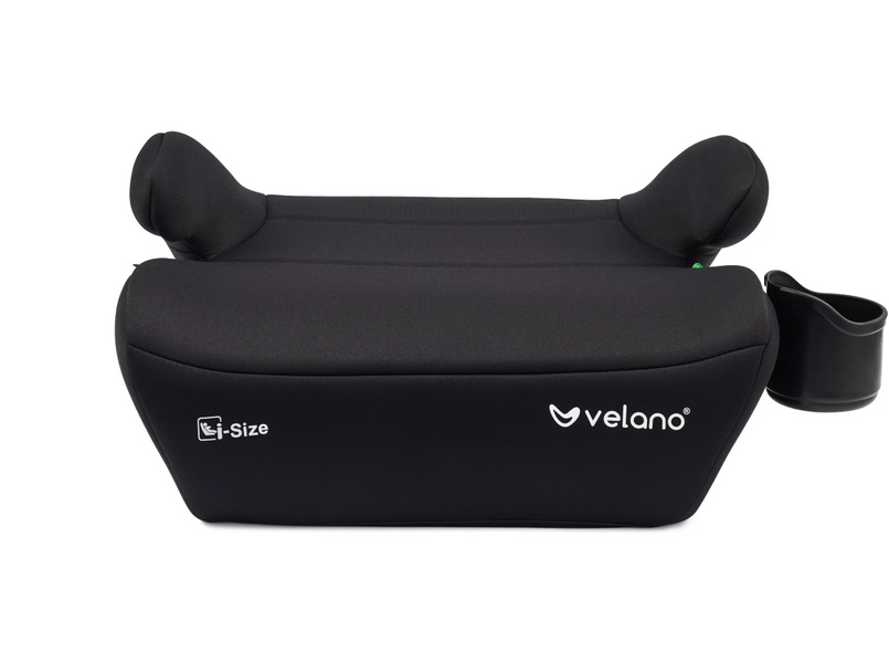 Бустер VELANO Primo i-Size 125-150 см, ISOFIX + подстаканник, black 38507 фото