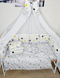 Набор в кроватку Bonna Comfort Корона Желтый Набір в ліжечко Bonna Comfort Корона Жовтий фото