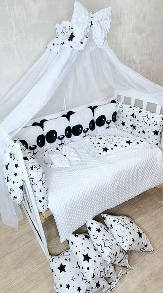 Комплект постельного белья Bonna Sovi с косой Панда Bonna Sovi z kosoyu Panda фото
