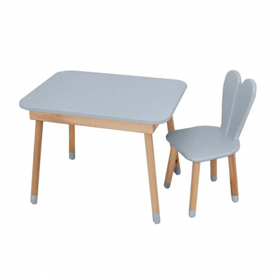 Комплект ARINWOOD Зайчик Table з скринькою Сірий 04-027GREY-TABLE фото