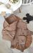 Конверт-ковдра "Тедді" Коричневий Envelope-blanket "Teddy" Brown фото