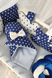 Набор в кроватку для новорожденных "Косичка Облачко" Синий KosaHmarSiniy фото 6
