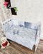Набор в кроватку Bonna Mini print Серый Тедди Mini print Siryy Teddi фото