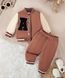 Детский спортивный костюм в стиле колледж sportyvnyy kostyum u styli koledzh 3-6 фото 2
