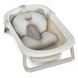 Дитяча складна ванна з вкладишем El Camino ME 1151 Cool Gray ME 1151 Cool Gray фото