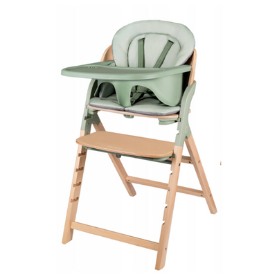 Lionelo Megan Green Wood - Стільчик для годування Lionelo Megan Green Wood фото