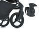 Коляска универсальная 2в1 ME 1091-1 PERSONA Total Black ME 1091- 1 Total Black фото 7