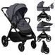 Коляска 2 в 1 Lionelo LAYLA 2IN1  LO-LAYLA 2IN1 GREY STONE фото