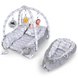 Развивающий кокон-коврик для младенца ME 1197 Gray ME 1197 Gray фото 3