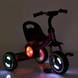 Велосипед триколісний Turbo Trike MТ 3650-2 Фіолетовий MT 3650-2 Fioletovyy фото 4