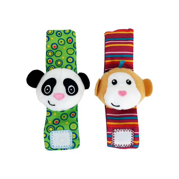 Набір шкарпеток і браслетів "Панда та Мавпа" 1208 1208 фото