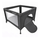 Манеж дитячий квадратний VELANO Cubo, dark grey Cubo, dark grey фото