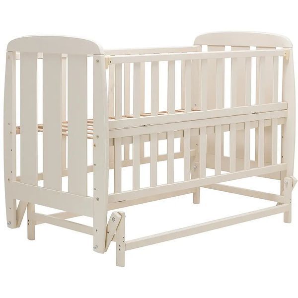 Кроватка Babyroom Шарик SH-02 маятник, откидной бок, бук слоновая кость SH-02 slonovaya kost' фото
