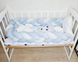 Набір в ліжечко Bonna Mini Корона Блакитний Mini Korona Goluboy фото 2