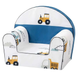 Крісло дитяче Bubaba by FreeON Happy Builders, white - blue Happy Builders, white - blue фото
