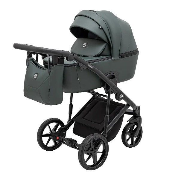 Коляска 2 в 1 Adamex Mobi Air Thermo New ECO SA-29 темно-зеленый 681687 фото