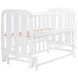Кроватка Babyroom Шарик SH-02 маятник, откидной бок, бук белый SH-02 belyy фото 2