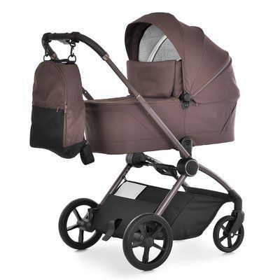 Коляска універсальна 2в1 El Camino PERSONA ME 1091-2 Cocoa Brown ME 1091-2 Cocoa Brown фото