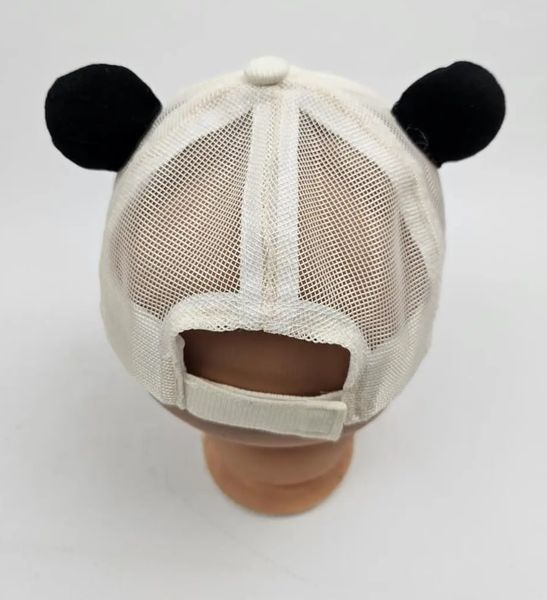 Дитяча кепка з сіткою для малюків Панда kepka z sitkoyu Panda 44 фото