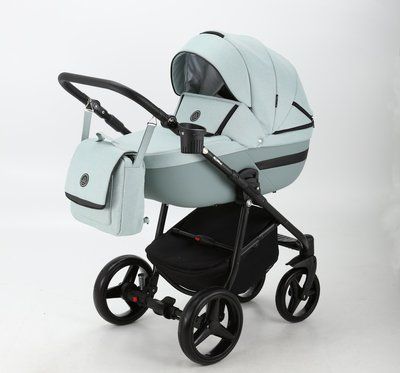 Коляска универсальная 2 в 1 Adamex Cortina Pro CP-228 ментол CP22800000 фото