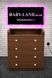 Комод 3+2 шухляди з ручками Babyland Горіх k-bl-32-05 фото
