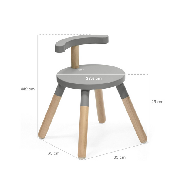 Стул Stokke MuTable V2, серый 627102 фото