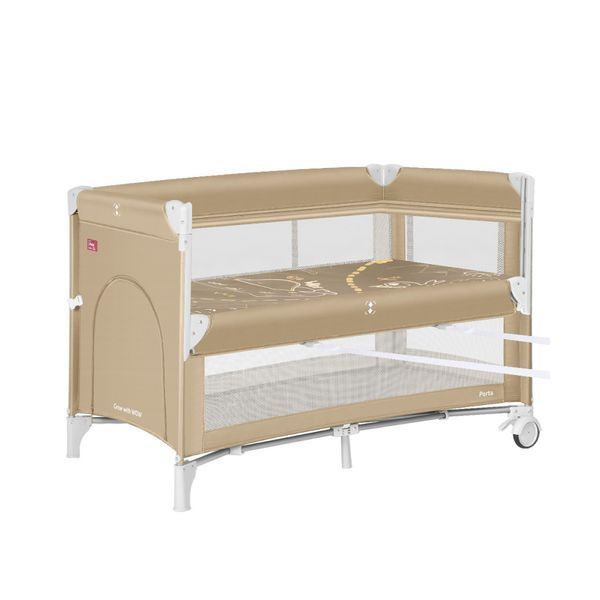 Манеж CARRELLO Porta CRL-18103 Sand Beige со вторым дном  CRL-18103 Sand Beige фото
