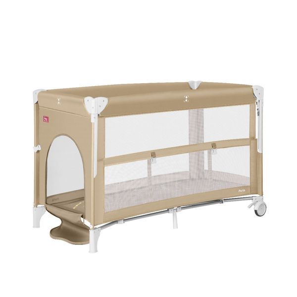 Манеж CARRELLO Porta CRL-18103 Sand Beige со вторым дном  CRL-18103 Sand Beige фото